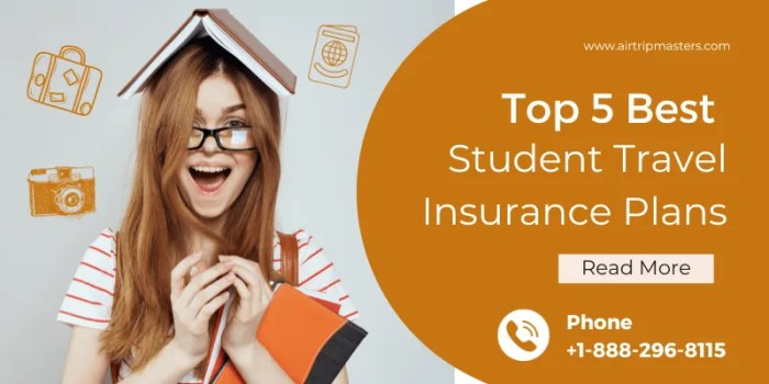 Best student travel insurance options